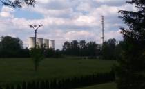 widok na elektrownię Detmarowice w Czechach
