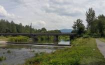 Most kolejowy na Wiśle.