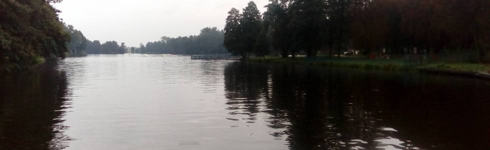 Łódź - Stawy Jana potem stawy Stefańskiego paczątek i koniec park ks J Poniatowskiego