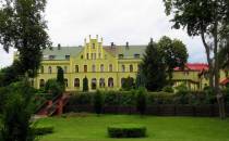 Pałac zbudowany na miejscu zamku Krzyżackiego