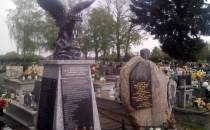 Wietrzychowice - miejsce pamięci na cmentarzu