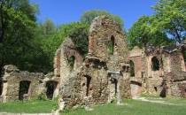 Romantyczne ruiny Starego Zamku Książ