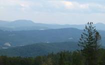 widok na Beskid Niski