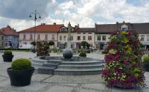 Rynek w Kętach.