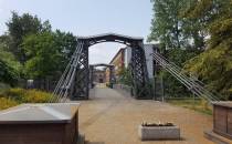 Najstarszy w Europie żelazny most wiszący.