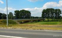 Most kończący drogę transgraniczną Czechy w Kopaczowie i Niemcy w Sieniawce
