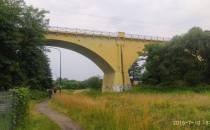 Most kolejowy na Paruszowcu.