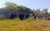 Ruiny dawnej bazy rakietowej - Czarków.