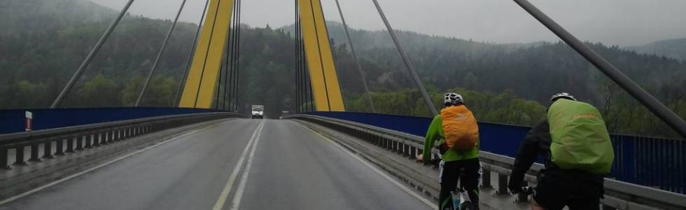 Majówka 2013: rowerem do Suchej Beskidzkiej, pociągiem do Nowego Targu