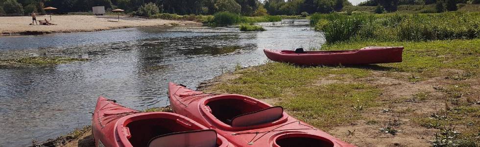 Rzeka Wkra na trasie Borkowo-Pomiechówek (15,5 km)