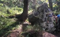 symboliczny cmentarz ofiar Tatr