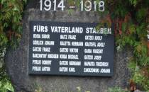 Pomnik ofiar I wojny światowej w Laryszowie