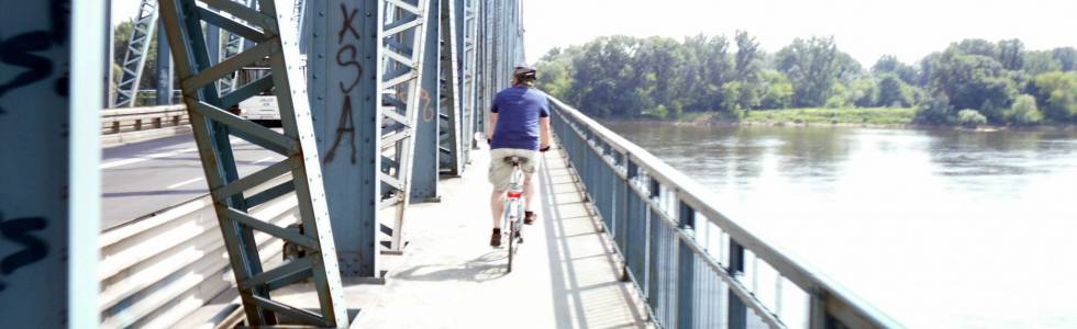 Toruń: rowerem przez dwa mosty