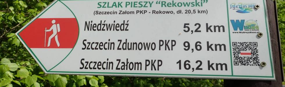 Szlak Rekowski (Szczecin - Rekowo) - Pieszy Czerwony ver. 2019