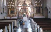 Kościół w Sadowie - wnętrze