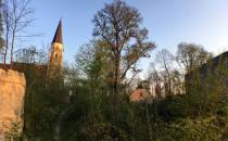 Ruiny Zamku i kościół w Gościszowie