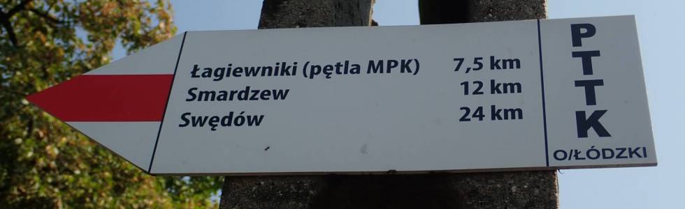 Szlak Okrężny Wokół Łodzi - Pieszy Czerwony ver. 2019