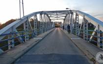 Most graniczny nad Odrą.