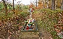 Leśny grób żołnierski z 26-01-1945r
