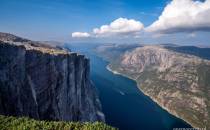 Klif nad Lysefjorden