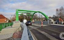 Nowy most nad rzeką Ruda.