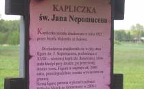 Opis kapliczki św. J. Nepomucena