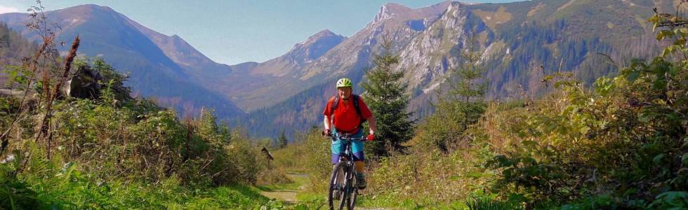 Tatry SK - Cicha Dolina - rowerem z Podbanske