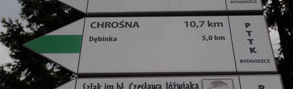 Szlak Nowa Wieś Wielka – Chrośna - Pieszy Zielony ver. 2020