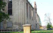 Mirsk. Ruiny Kościoła Ewangelickiego
