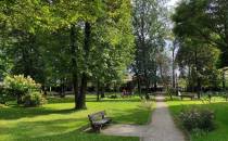 Park Miejski w Strumieniu.