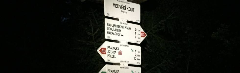 Smrzovka (Czechy) - schronisko Orle (g. Izerskie); 35 km