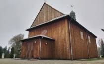 Warszawice - kościół drewniany