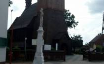 Drewniany kościółek w Wilczy
