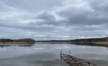 Jezioro Dymno - stary pomost