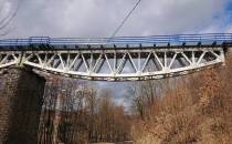 Kolejowy most kratownicowy w Żukowie