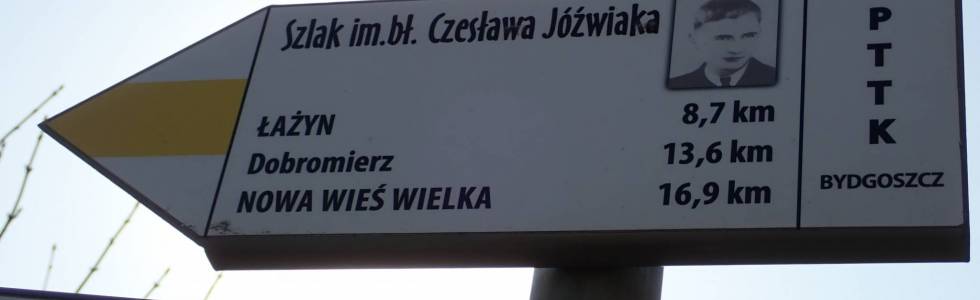 Szlak im. Czesława Jóźwiaka (Nowa Wieś - Brzoza) - Pieszy Żółty Ver. 2021
