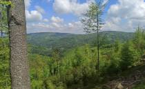 Widok na Lachów Groń i Czerniawę