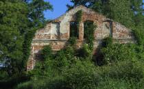 Ruiny dworu XIX w.