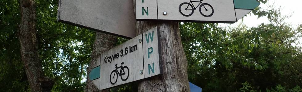 Szlak WPN Krzywe - Pieszy Zielony ver. 2021