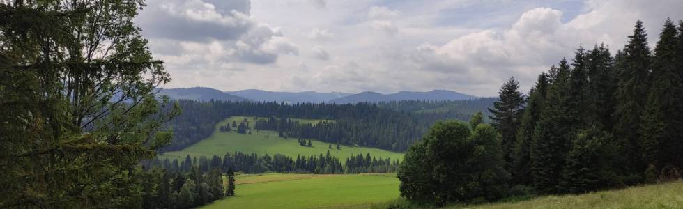Kacwin-Przełęcz pod Łapszanką-Kacwin