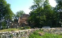 Ruiny zamku w Lipie.