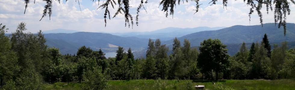 Hrobacza Ląka - pętla z Lipnik Leśniczówka (Beskid Mały)