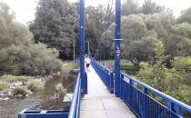 Wiszący most na Wiśle