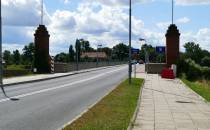 Most graniczny w Kostrzynie.