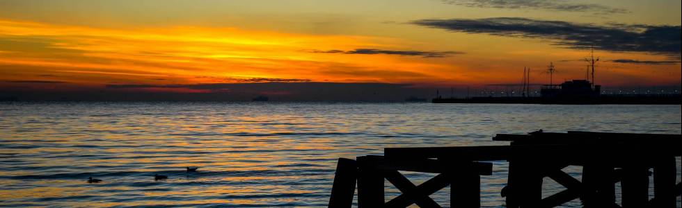 Sopot - Gdańsk na wschód słońca