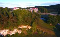 Hotel nad stawem Amerykan w Złotym Potoku