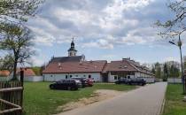 02_05_2022 widok na zabudowania klasztoru o.o. Kamedułów w Rytwianach