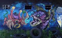 Graffiti w blachowni