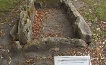 Kamienny grobowiec skrzynkowy kultury amfor kulistych