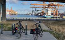 Widok na Port w Gdyni